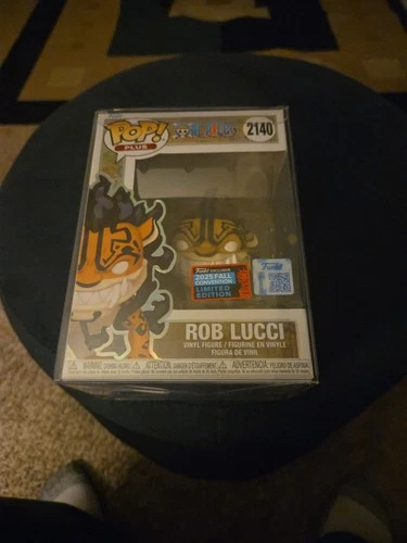 ROB LUCCI Funko Pop Plus #2140 One Piece NYCC 2025 Fall Exclusive w/ Protector