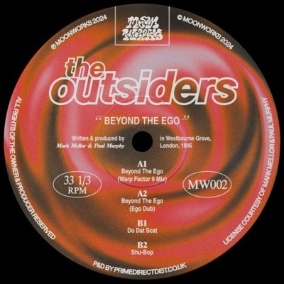 THE OUTSIDERS Beyond The Ego 12'' NEW VINYL Moonworks reissue