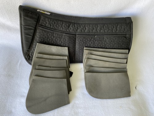 OrthoRide Half Pad With 12 Memory Foam Shims~FULL Size~4 POCKETS~LIGHTLY Used