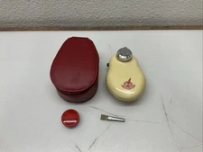 Vintage Thorens Riviera Wind-Up Razor Original Case Extra Blade