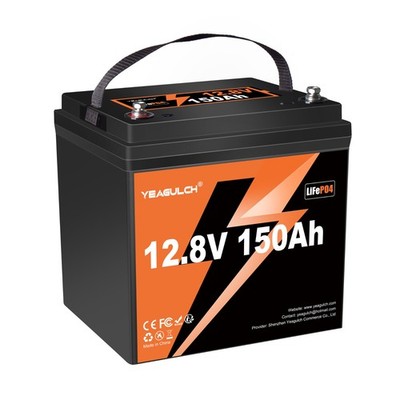 12V 150Ah Max LiFePO4 Lithium Batterie Akku 100A BMS 1,92kWh für RVs Camping