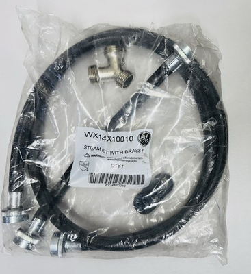 #ad #ad Genuine GE Part # WX14X10010 Clothes Dryer Steam Kit w Brass Y and Washers NEW $16.15