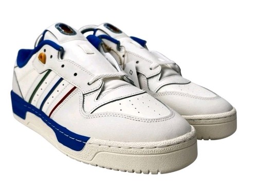 Adidas Originals Rivalry Low Paris Olympics Cloud White JI0866 Men's Sizes 7-12 - Picture 4 of 6