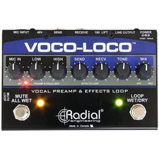 Radial Engineering Voco-Loco Vocal Preamp and Effect Switcher