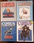 Lot of 4 Vintage Comics Revue Magazine #41, #42, #43 & #44 Very Fine -BATMAN!