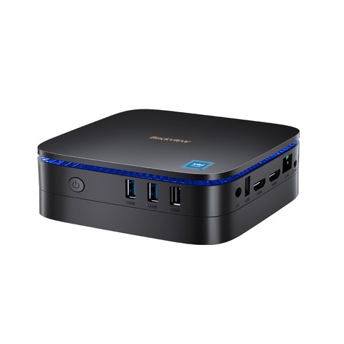 Blackview MP60 Noir – Mini PC Intel® N5095, 16 Go RAM, 512 Go SSD, Dual 4K HDMI - Afbeelding 2 van 6