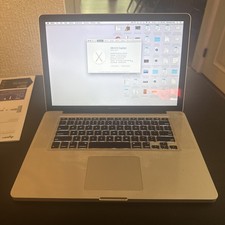 Apple MacBook Pro 15  Late 2011  Intel i7 2.2GHz  4GB RAM  500GB HDD  macOS