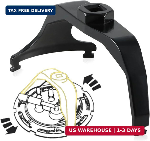 Upgraded 1/2'' Drive Fuel Tank Lock Ring Tool Fuel Pump Senders Removal Install