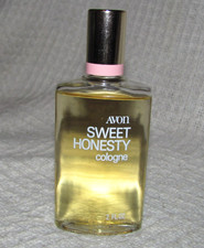 Vtg Avon Sweet Honesty cologne splash 2 fl Oz.