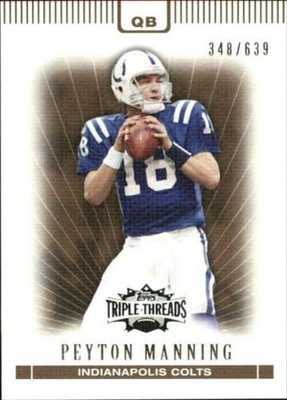 A9428- 2007 Topps Triple Threads Sepia FB #1-100 - Du Wählst