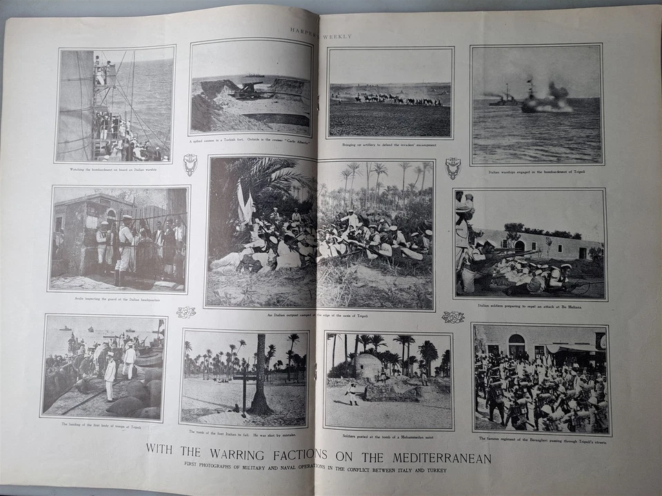 Harpers Weekly - November 11, 1911 For President - Woodrow Wilson - Image 3 of 4