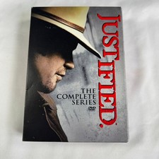 Justified Complete Series DVD Seasons 1-6 19 Disc Box Set Tested Working