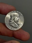 1963- P Franklin Half Dollar BU