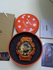 Casio G-Shock x Dragon Ball Z GA-110JDB-1A4 Limited Edition Watch w/ Tin Box