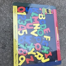 Melissa  Doug Magnetic Chalkboard  Dry-Erase Board - 36 Magnetic Letters