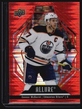 2022-23 Upper Deck Allure #30 Connor McDavid Red Rainbow