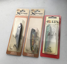 3~NEW~Bass Pro Shops Discontinued?Topwater Lures/XTS Pencil/XPS Chrome/XPS Lazer