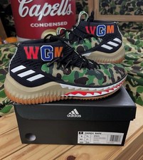 靴/バッグ A BATHING APE ADIDAS DAME 4 "PACK GREEN" 29cm BAPE x adidas Dame 4 