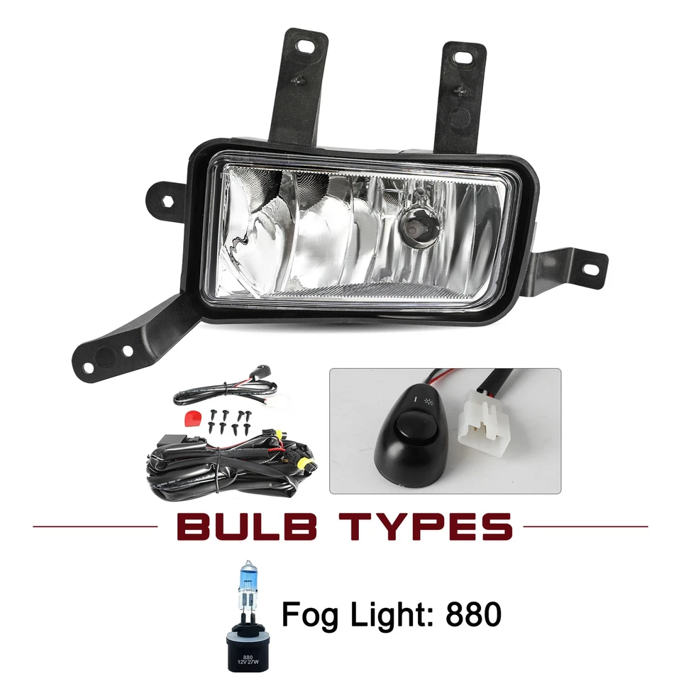 Luz antiniebla 16-19 para Chevy Tahoe 2015-2020/Suburban 2015-2020/Suburban 3500HD Foto 3 de 4