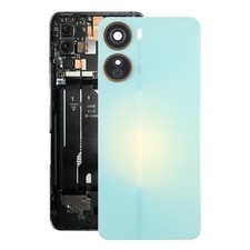 ZTE Axon 40 Lite Green Plastic Battery Back Cover With Camera Lens Frame