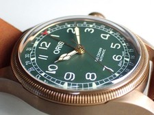 Oris Big Crown Bronze Pointer 80th Anniversary Model 01 754 7741 3167 Used 2