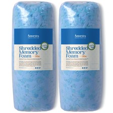 Bean Bag Filler Shredded Memory Foam Filling 10 Pounds, Pillow Stuffing Bean Bag