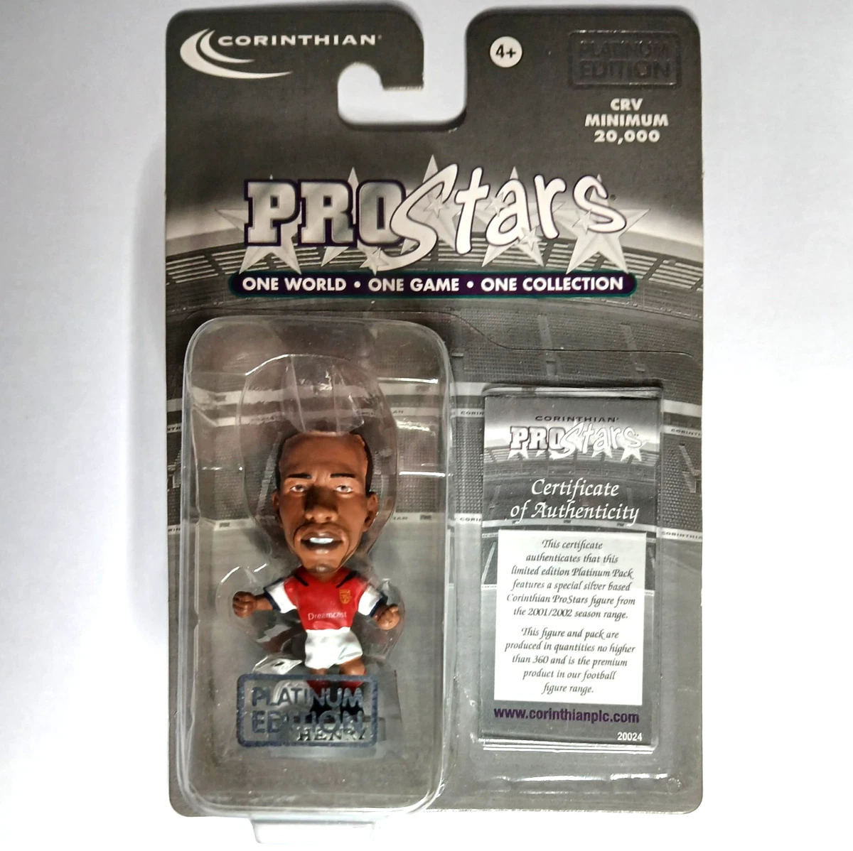 Arsenal Surname Initial H Corinthian Prostars Football Figures for