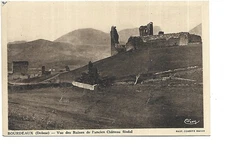 26  BOURDEAUX  RUINES DE L ANCIEN CHATEAU