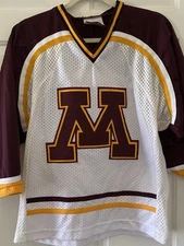 Minnesota University Hockey Jersey K1 Sportswear Youth Large Made In The USA