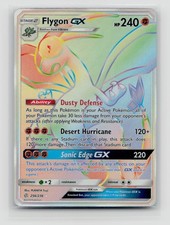 Flygon GX (Secret) Rainbow Rare SM - Cosmic Eclipse 256/236 Holo NM on eBay