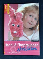 Anleitungsheft Hand- & Fingerpuppen stricken, kinderleicht zum Nacharbeiten;