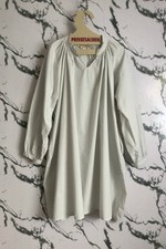 cocon.commerz PRIVATSACHEN Tunika aus PUPPELINE in weiß  Gr. 2-3 - Muster