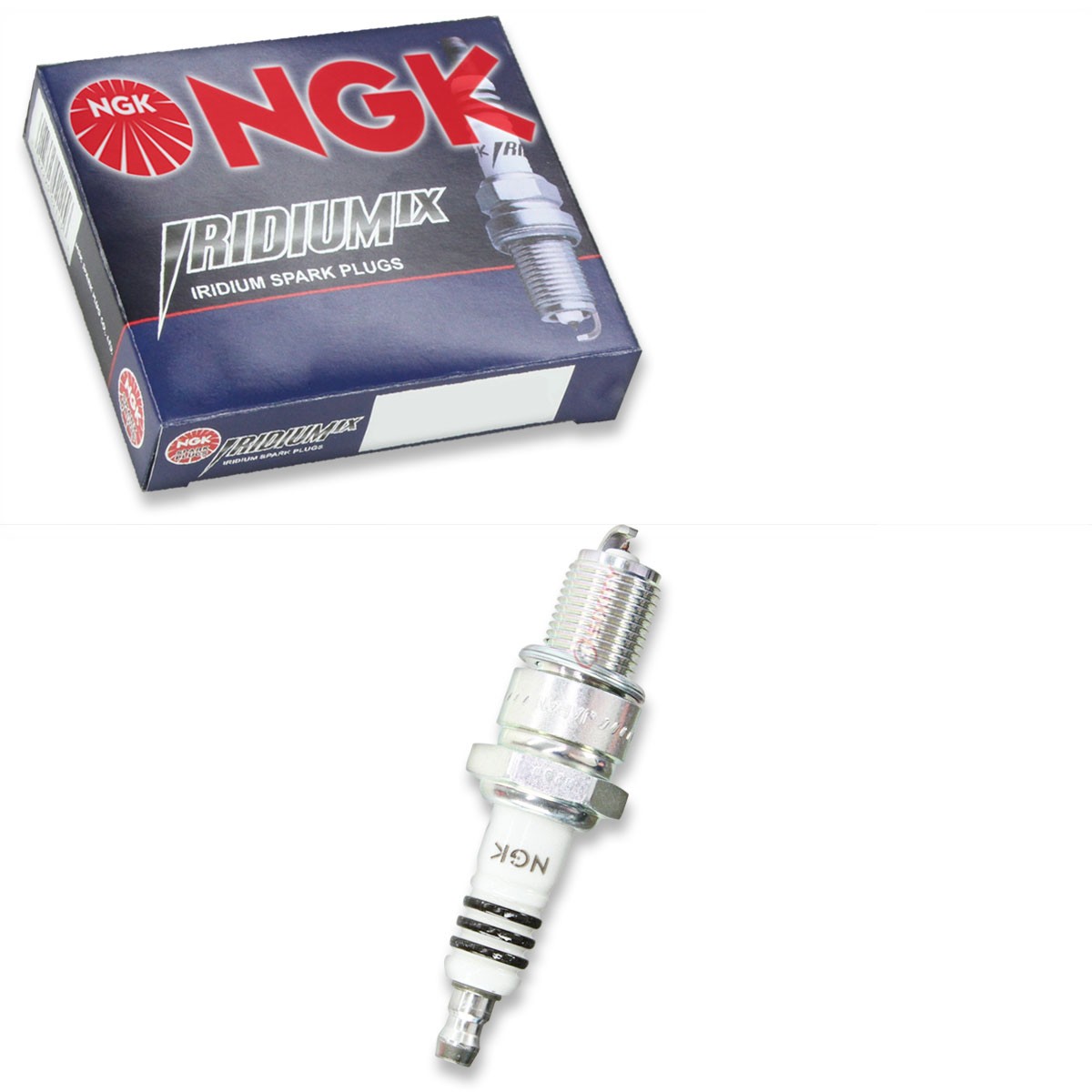 NGK 4055 BPR7EIX Iridium IX Spark Plug for XS62DP XS62 WR5DS W5DPX W5DP W4DP tg