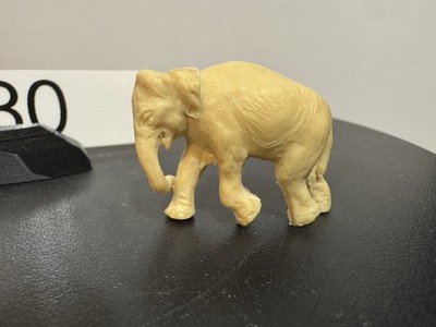 MEK ZIRKUS, Zoo Elefant 1/87 asi. Elefant laufend Zum Selbst Bemalen #180
