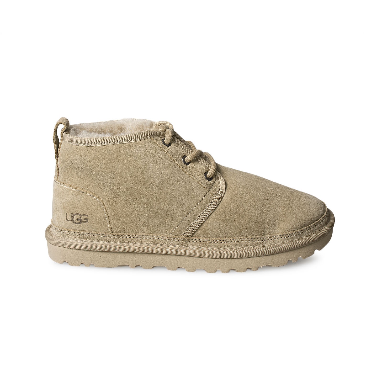 UGG NEUMEL MUSTARD SEED SUEDE SHEEPSKIN ANKLE WOMEN'S BOOTS SIZE US 10/UK 8 NEW