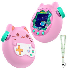 for Tamagotchi Paradise Case Cover, Protective Case with Cute Lanyard, Soft Sili
