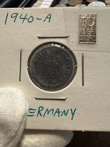 1940 Germany 1 Reichspfennig — photo from the most recent tracked eBay sale