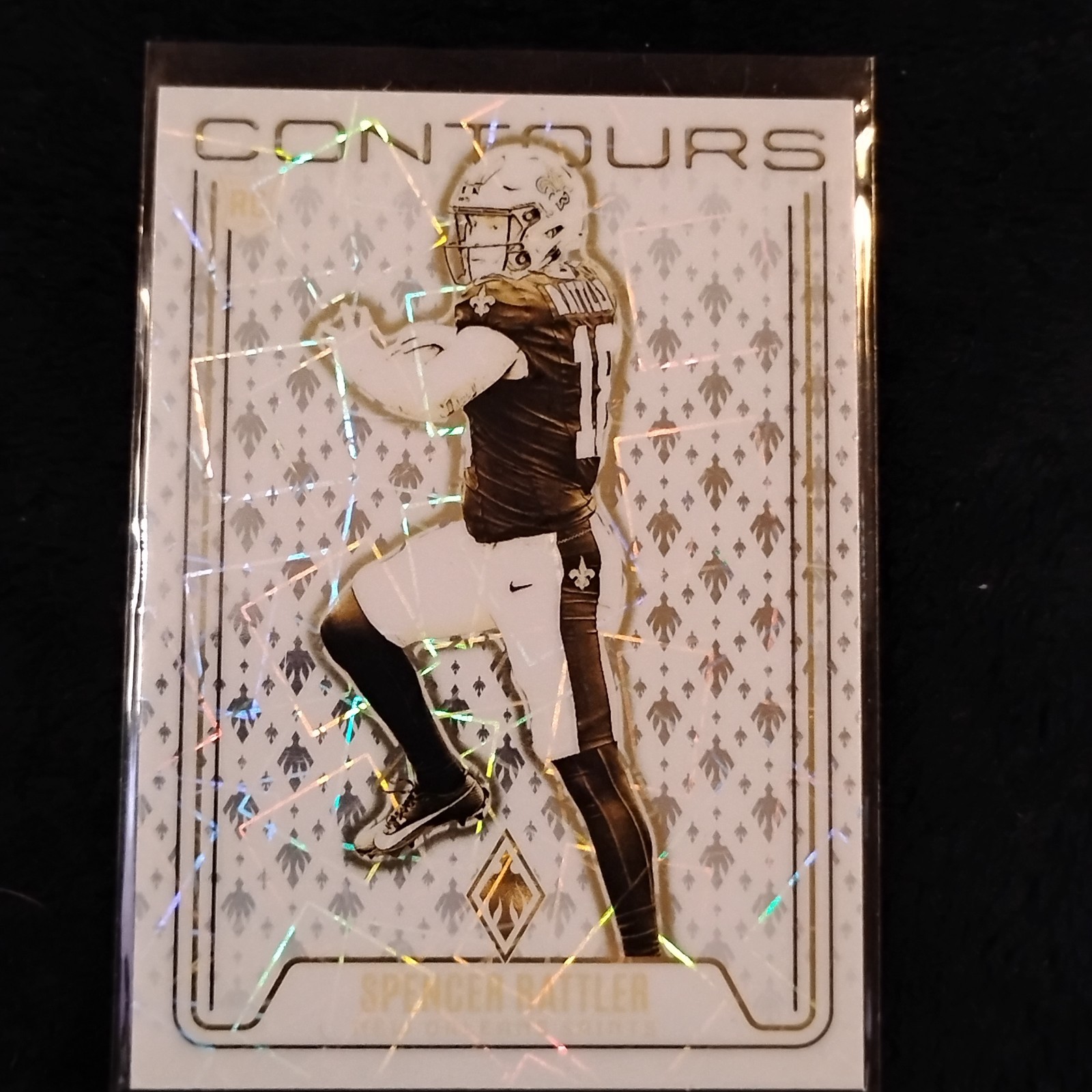 2024 Panini Phoenix - Contours Spencer Rattler #CON-SRR (RC) Laser