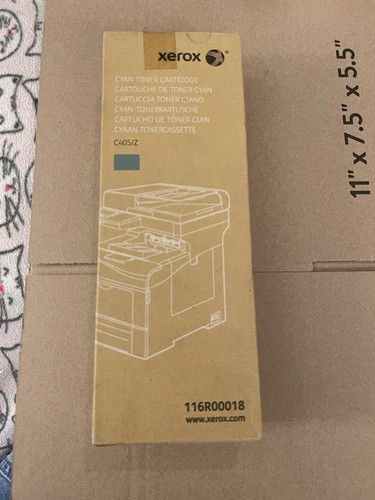 New Xerox 116R00018 Cyan Toner Cartridge CT202883