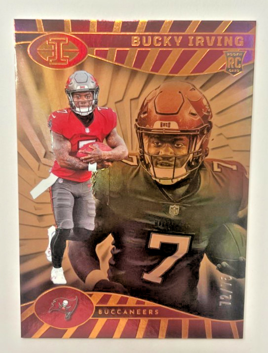 2024 Panini Illusions BUCKY IRVING RC Bronze 72/75 #85 Buccaneers