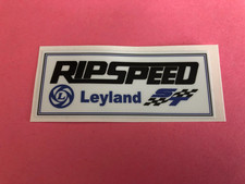 RIPSPEED British LEYLAND ST UNIPART RACING TEAM Vintage Sticker