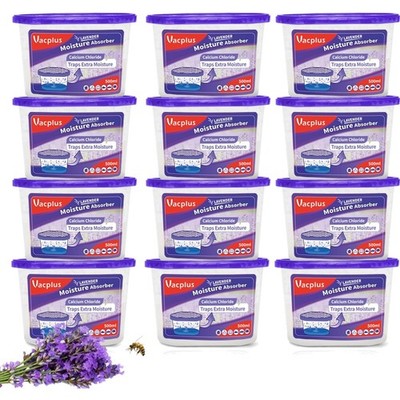 Moisture Absorbers, 10.5 Oz Humidity Absorber Boxes Attracts Extra Moisture f...