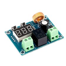 2X DC 12V-36V Battery Low Voltage cut off On Switch Controller Protection Modu