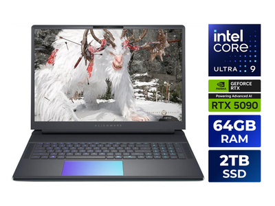 Dell Alienware Gaming Laptop - 18 Inch 2.5K WQXGA (2560x1600