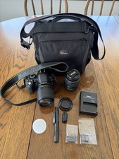 Nikon D3100 Digital Camera With Charger Bag And Assorted Accessories