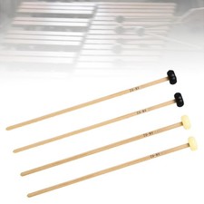 2Pcs Mallet Sticks Metal Head Xylophone Mallet for Players Yoga Chime Marimba