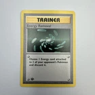 1999 Pokemon Card - Energy Removal Base Set Shadowless 92/102 1st Edition Common