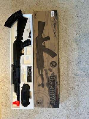CYMA CM.022a Entry Level Airsoft AEG w/3 Mags, Plastic Gearbox Battery & Charger