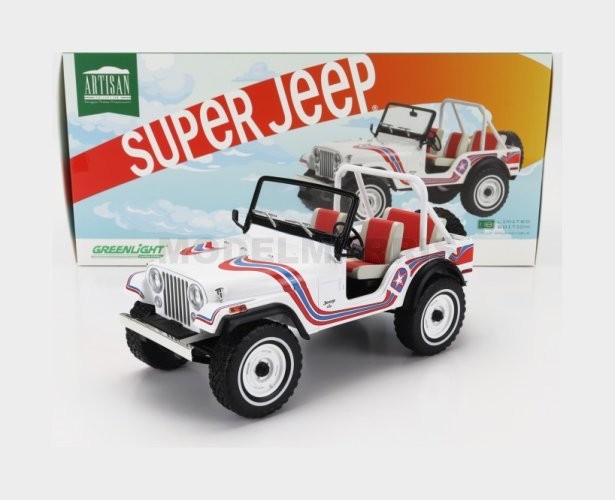 Greenlight Jeep Cj-5 Super Jeep 1973 1:18 19129