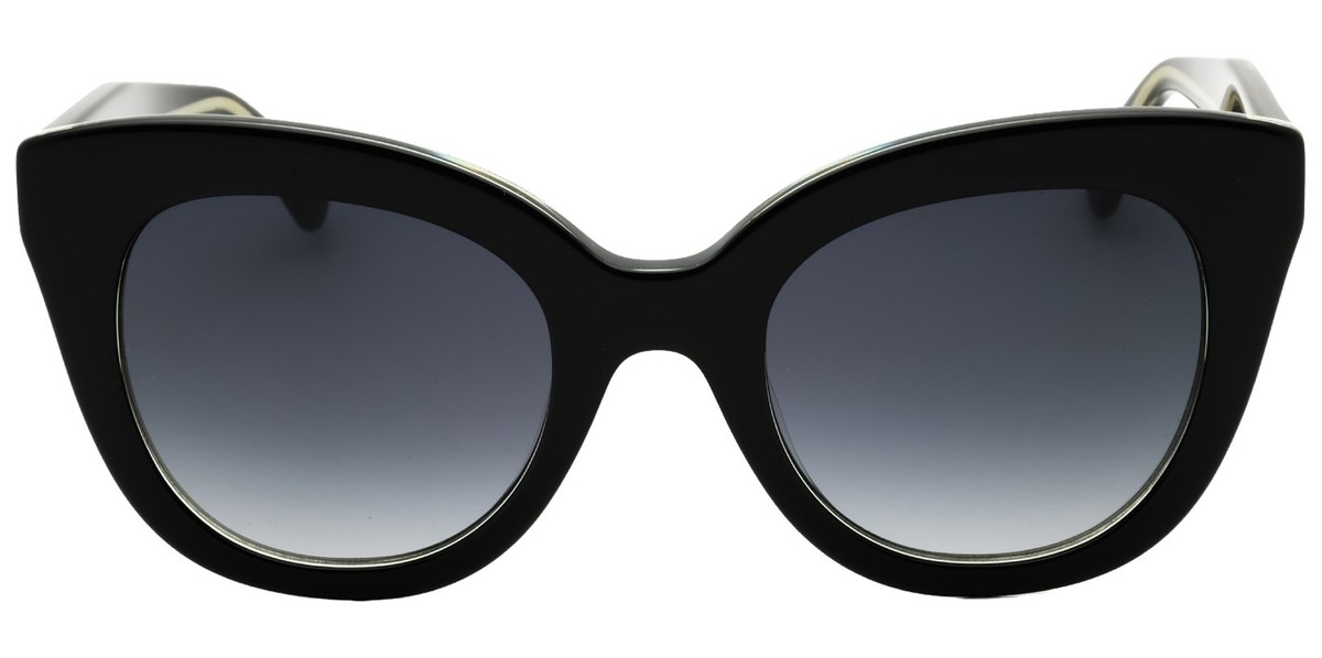 Kate Spade Belah Black Cat Eye Sunglasses w/ Gradient Lens  display picture 1